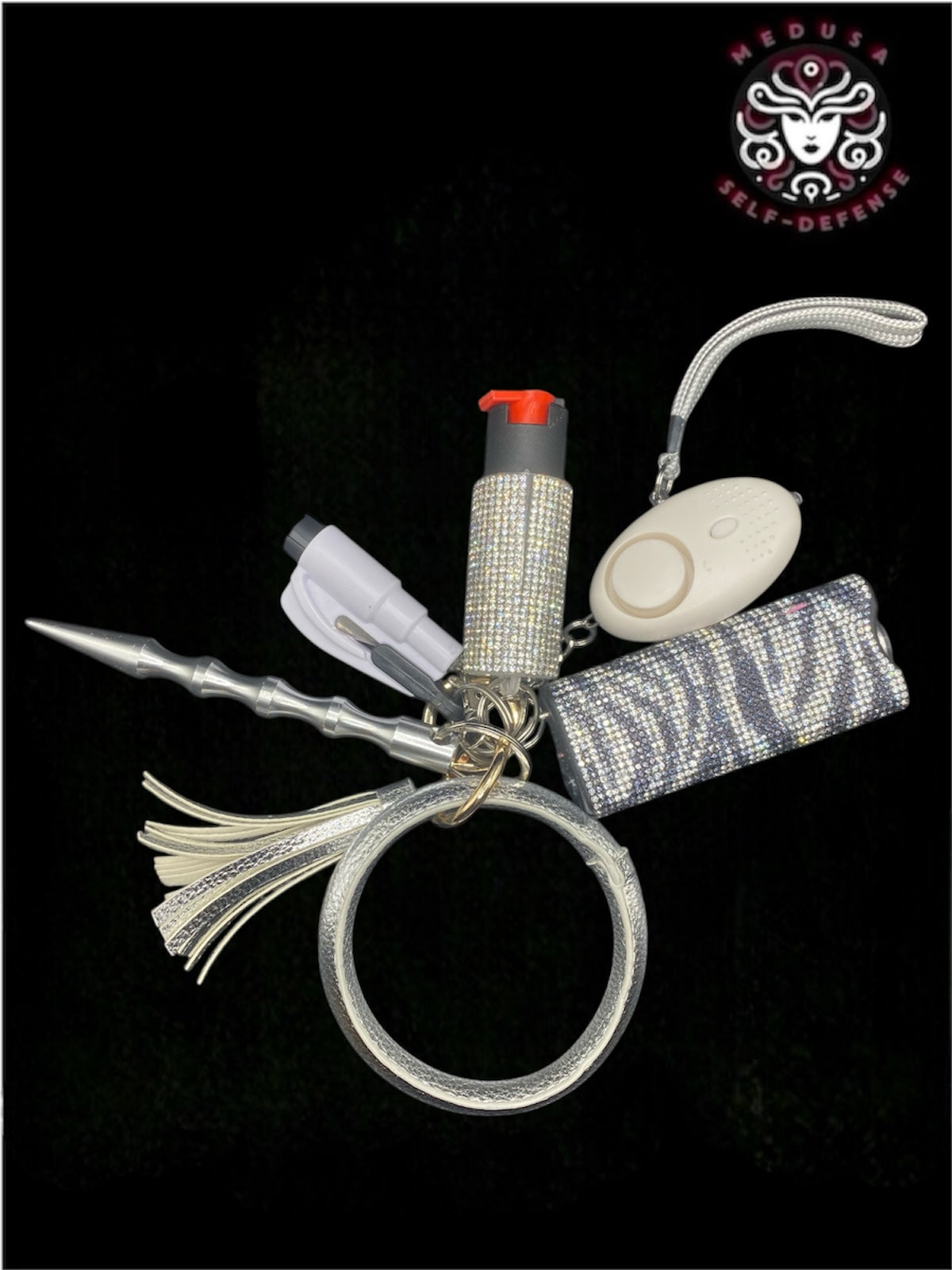 KIT SELF DEFENSE 6 PZ ARGENTO