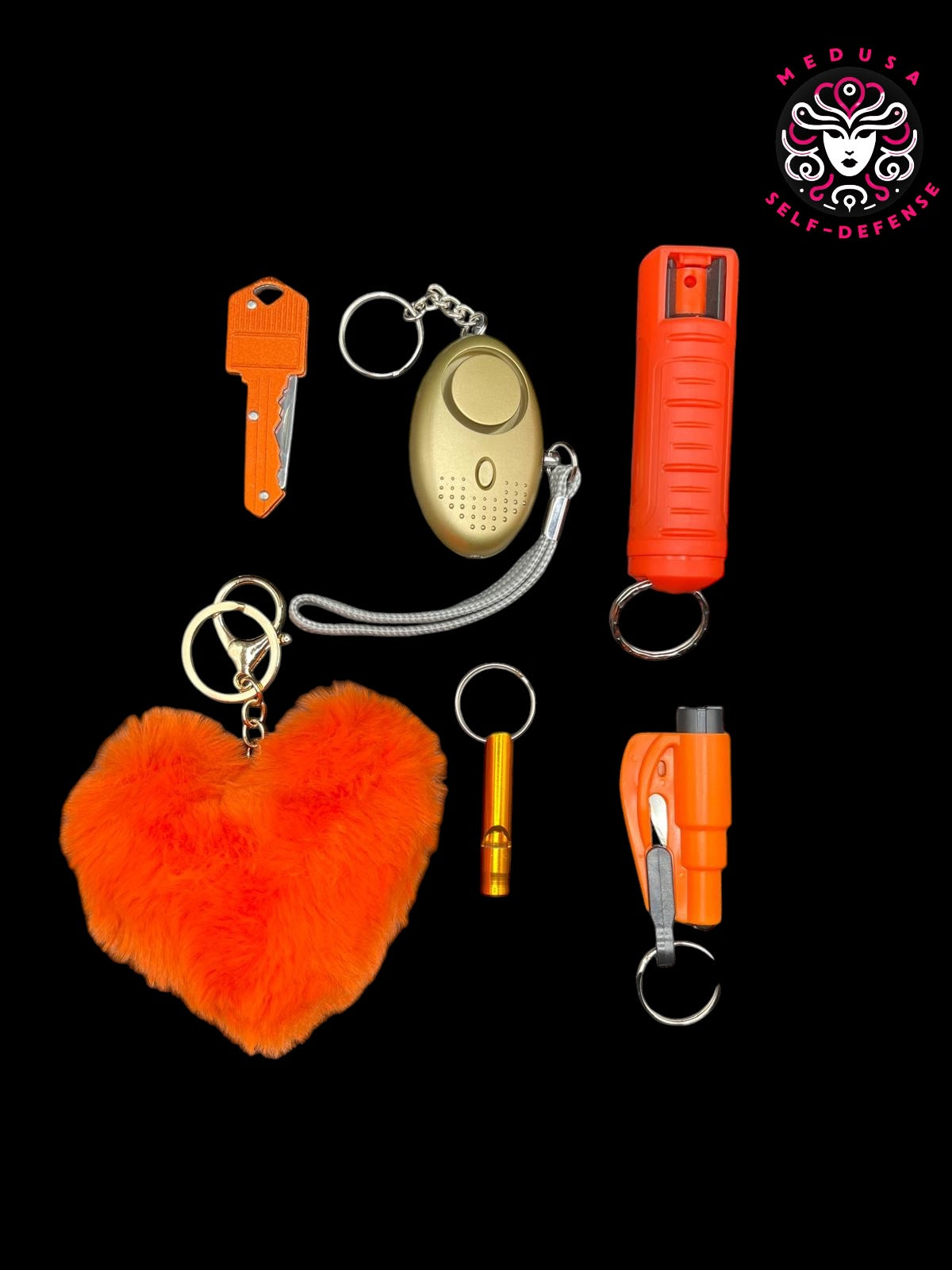 KIT SELF DEFENSE 5PZ ARANCIONE