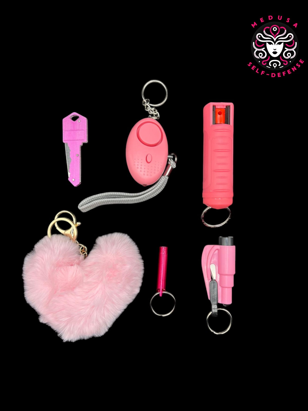 KIT SELF DEFENSE 5PZ ROSA