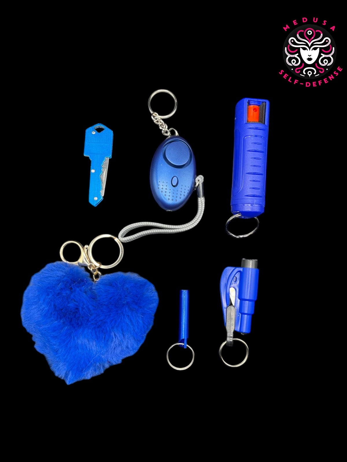 KIT SELF DEFENSE 5PZ BLU