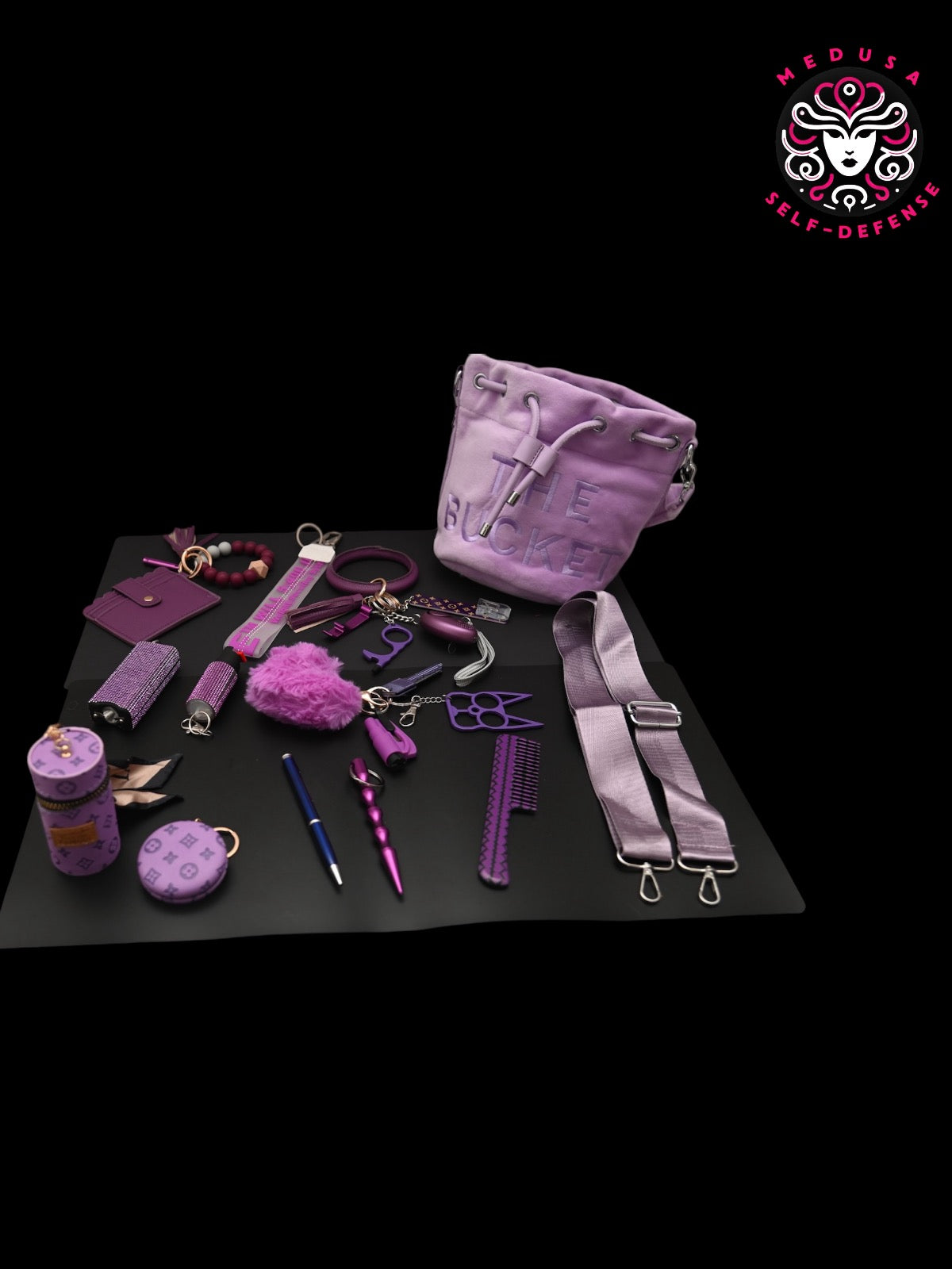 KIT SELF DEFENSE COMPLETO 20PZ PORPORA