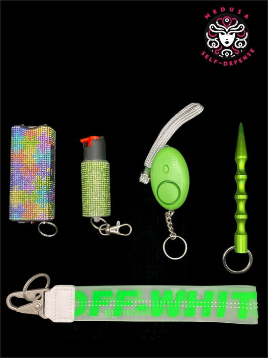Kit Offwhite verde