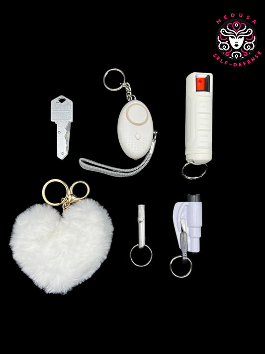 KIT SELF DEFENSE 5PZ BIANCO