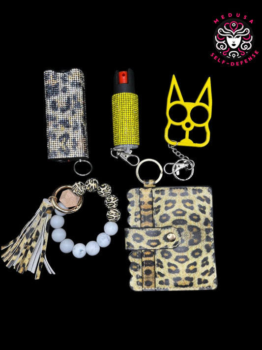 NEW KIT SELF DEFENSE 5PZ LEOPARDATO