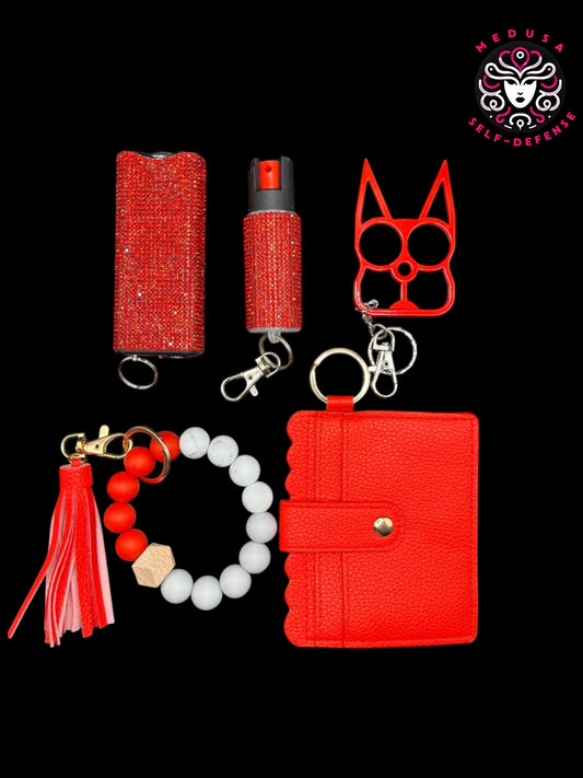 NEW KIT SELF DEFENSE 5PZ ROSSO