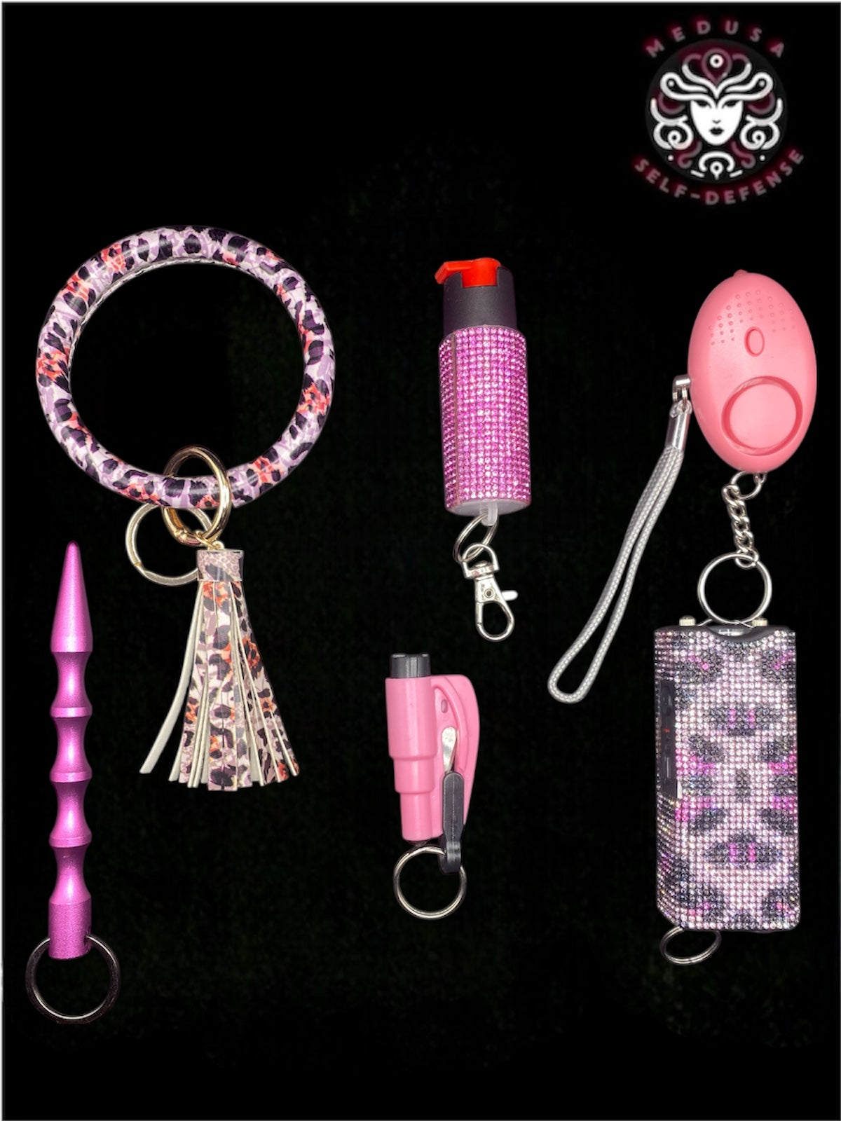 KIT SELF DEFENSE 6 PZ ROSA