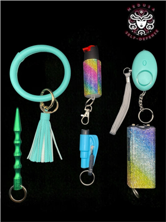 KIT SELF DEFENSE 6 PZ ARCOBALENO