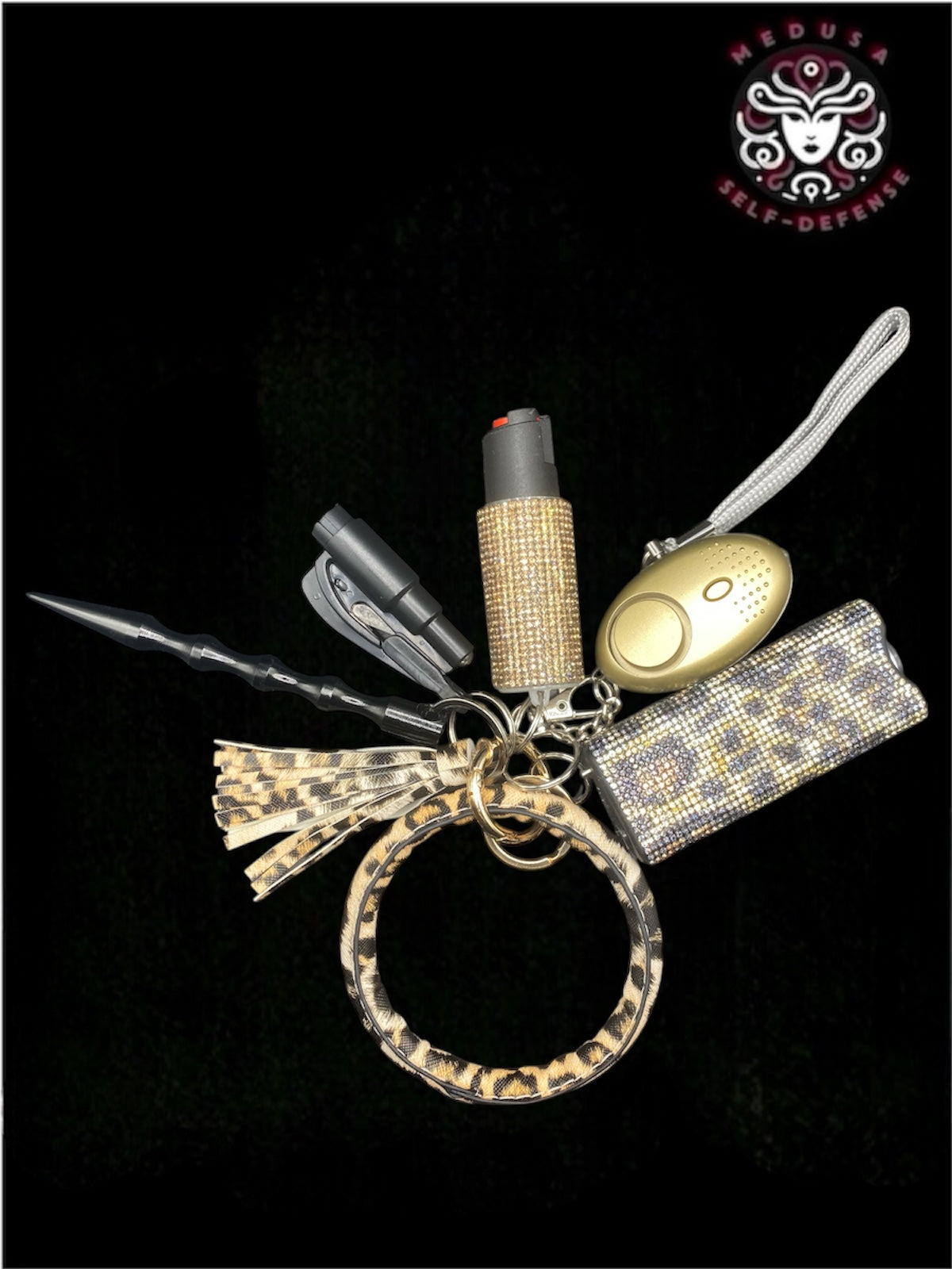 KIT SELF DEFENSE 6 PZ LEOPARDATO